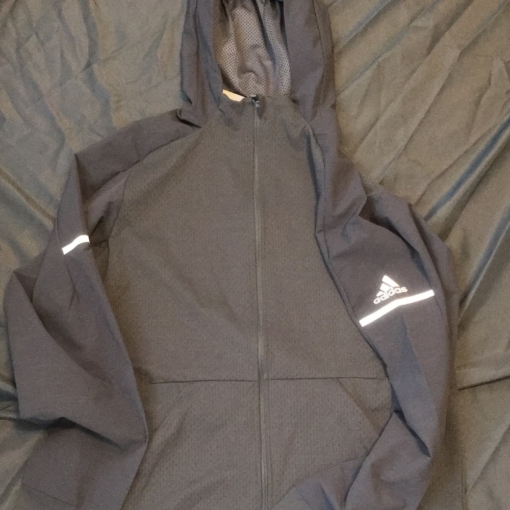 ADDIDAS DRY FIT ZIP UP